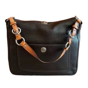 NWOT / COACH VINTAGE 2000 CHELSEA PEBBLED LEATHER BAGUETTE SHOULD…